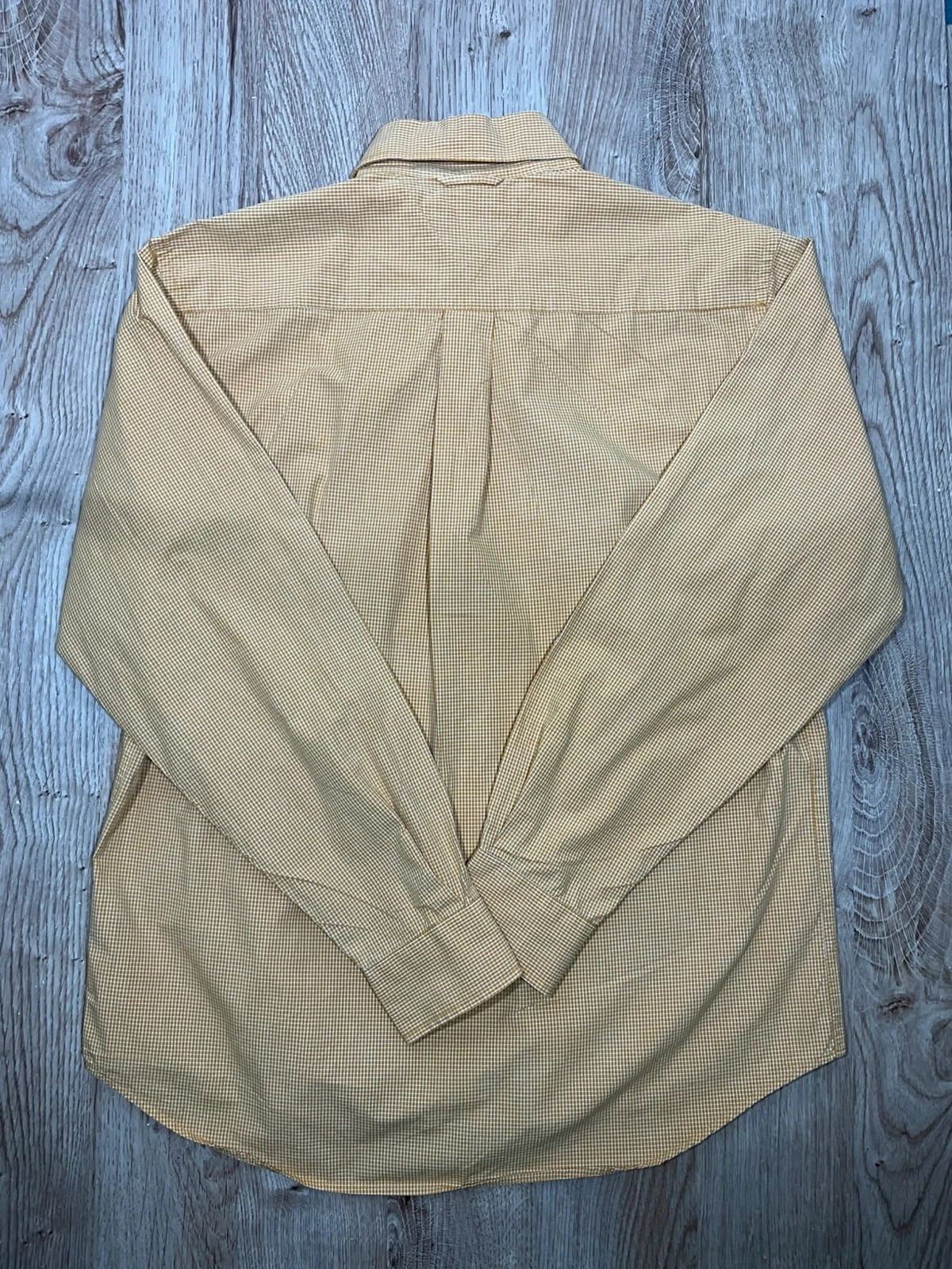 Chemise Tommy Hilfiger S Vichy 100% Coton Jaune Moutarde – photo 9